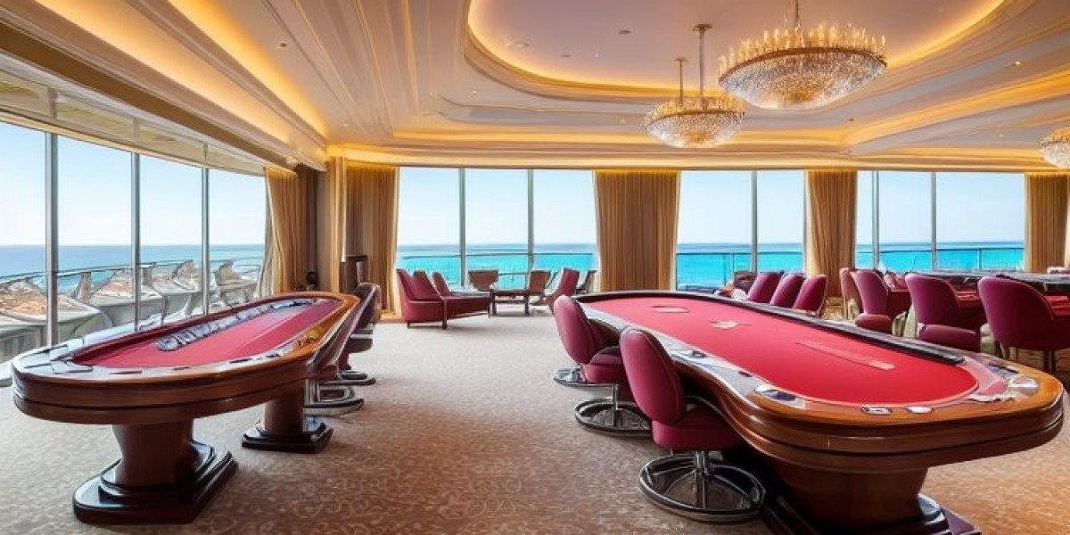 Vintage Gaming Table Activity at Queen Win Casino